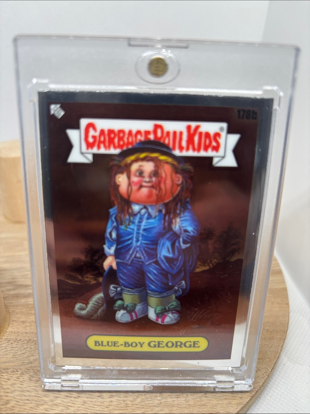 Garbage Pail Kids "Blue-Boy George" Collectible Card - Blue